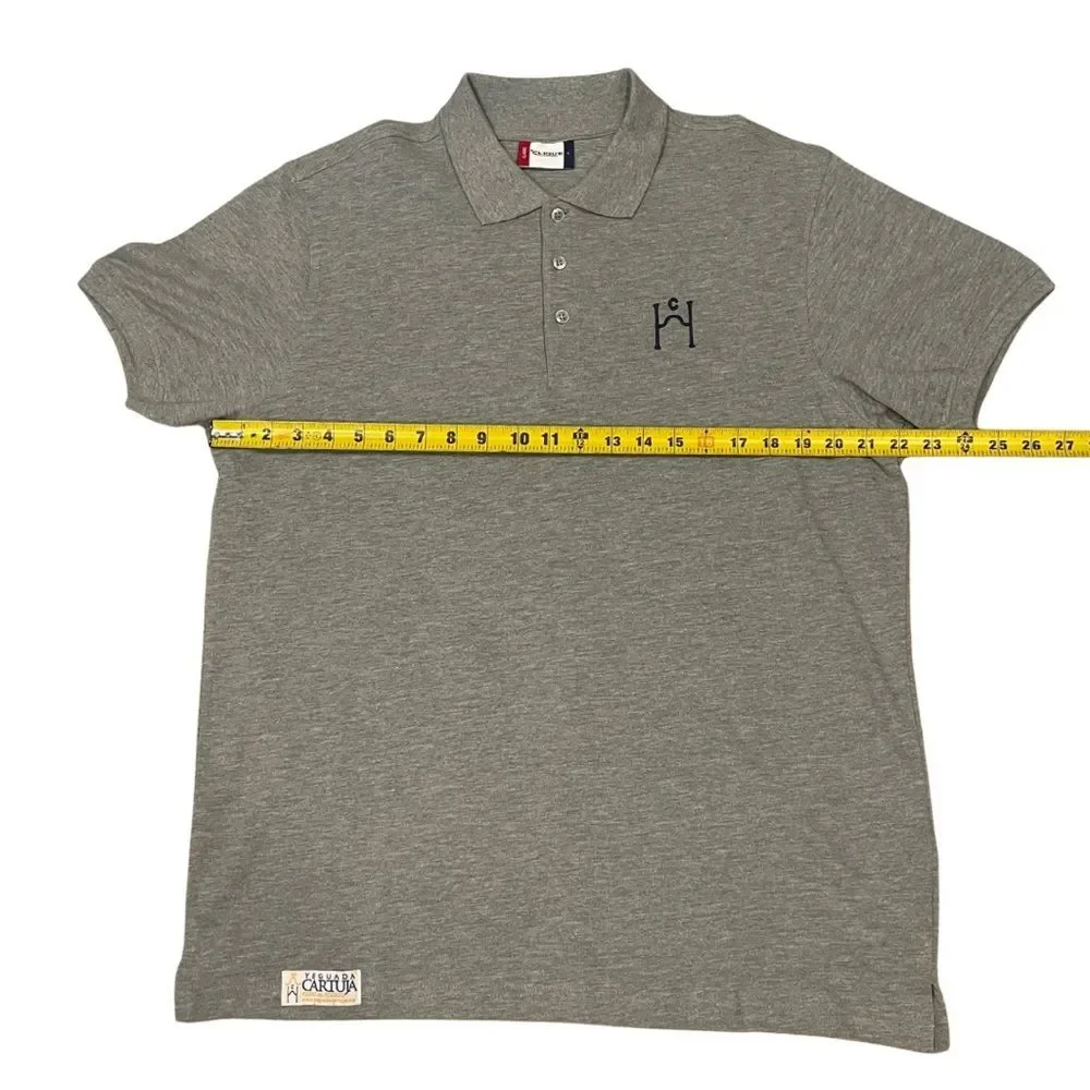 Exclusive Spanish Horse Farm  Polo Shirt. Size L - Picture 5 of 9